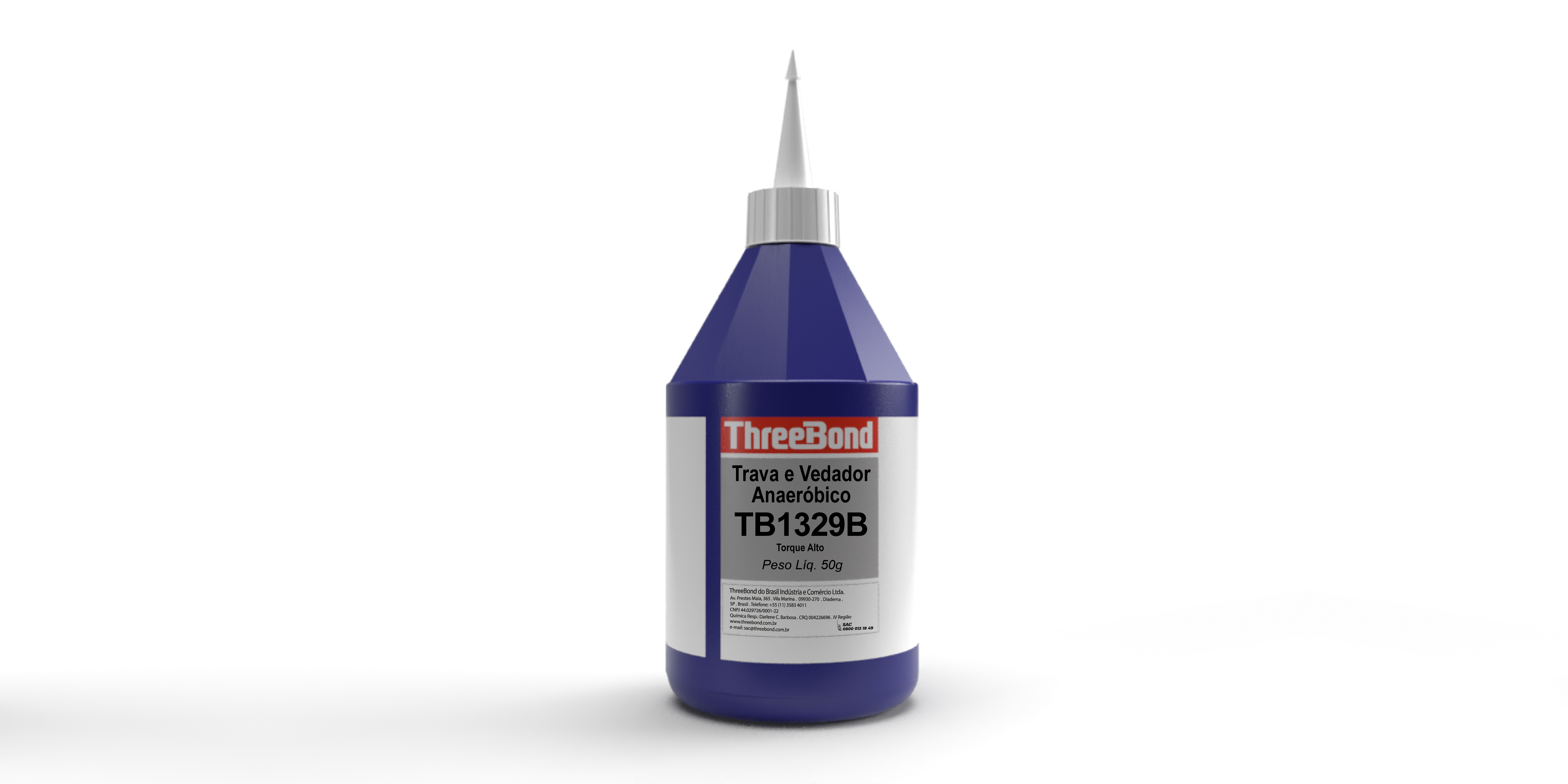 1329B - TRAVA ANAEROBICA VERMELHA 50GR