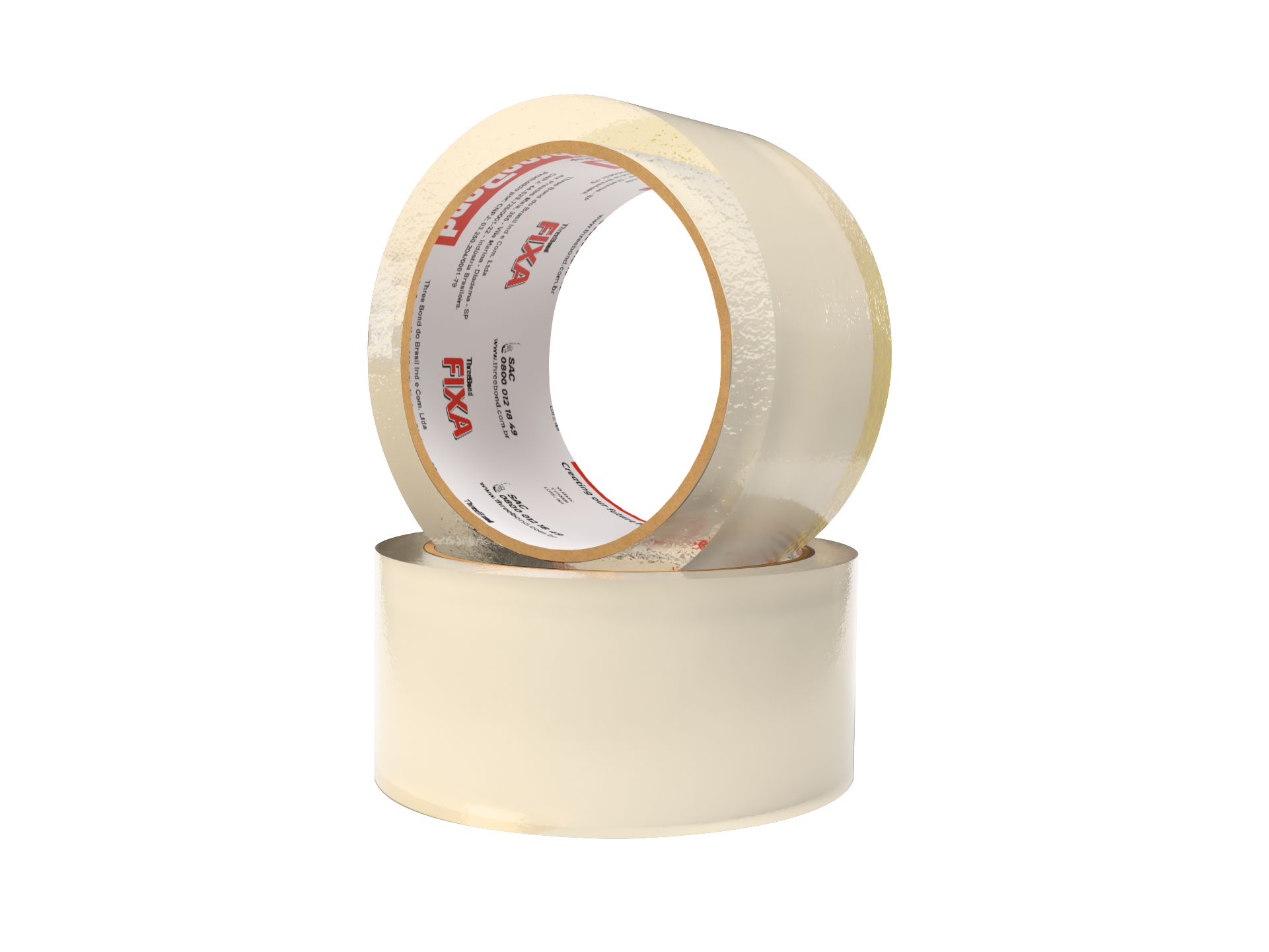 FITA EMPACOTAR TRANSPARENTE 48MM X 45M (4...