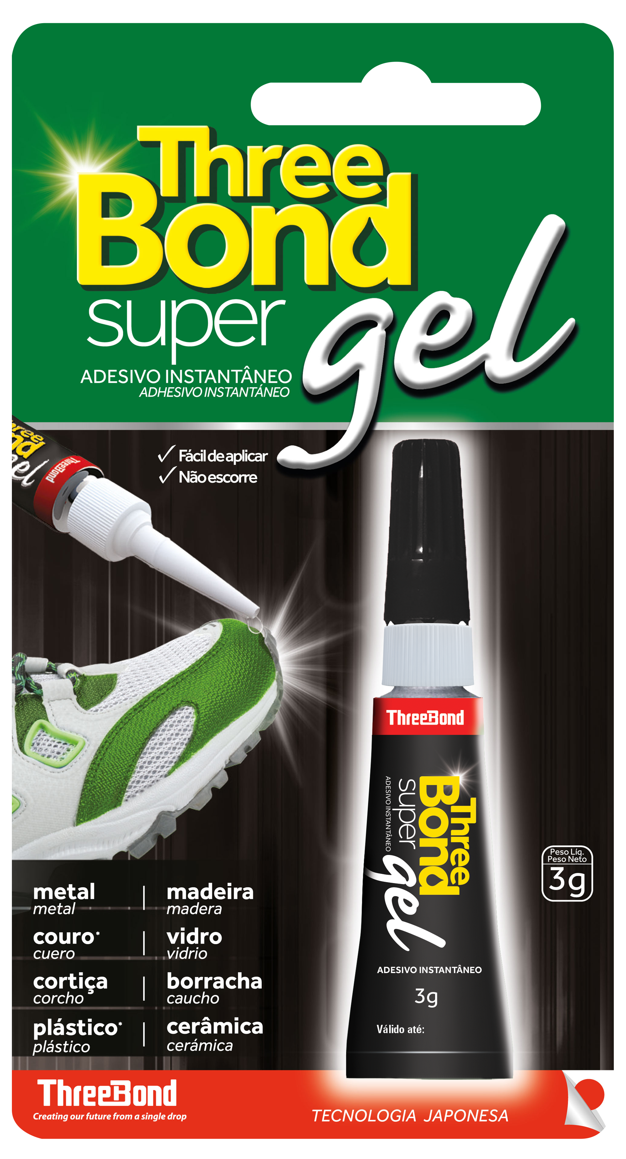 ADESIVO INSTANTANEO SUPER GEL 3 GR